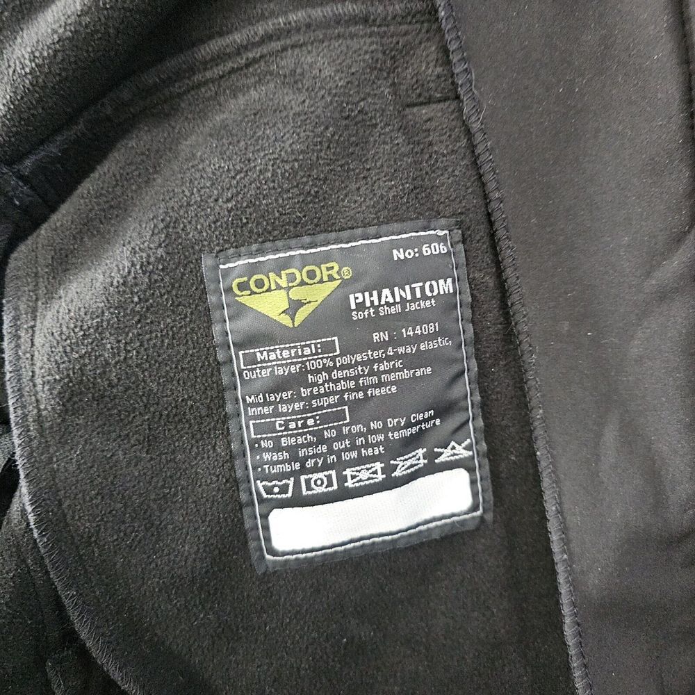 Condor Phantom Soft Shell 606 Tactical Jacket Ful… - image 3